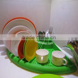 Kitchen Gadgets, Space Saving 3 in 1 Dish Drying Organizer thumbnail-1