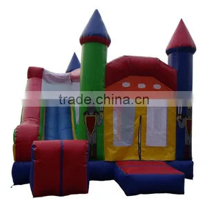 Inflatable Bouncy Castle Combo Inflatable Bounce With Slide thumbnail-1