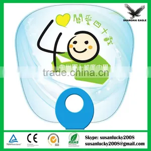 2014 New Model Fold up Promotional Hand Fans (directly From Factory) thumbnail-1