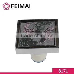 Sanitary Ware Resin Brass Shower Floor Drainer thumbnail-5