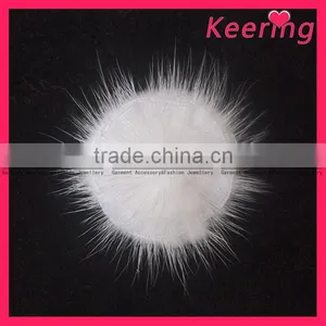 Beautiful Fur Pom Poms Ball Embellishments for Cloth WPH-1516 thumbnail-2