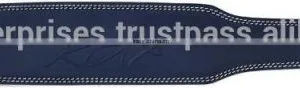 RDX Weight Lifting 4" Leather Belt Back Support Strap Gym Training Power Fitness thumbnail-3