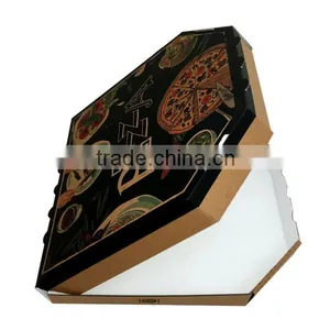 Corrugated Pizza Paper Box Round With Logo thumbnail-2