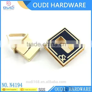 Custom Fashion Metal Bag Twist Lock Fasteners thumbnail-4