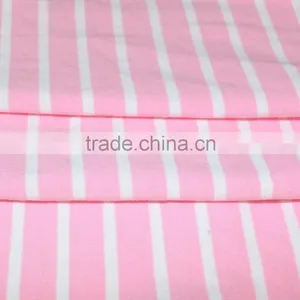 Women's Clothing High Quality t Shirt 95 Cotton 5 Spandex Stripe Fabric thumbnail-3