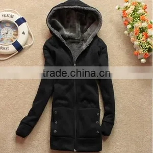 New Women's Winter Jacket Coat Hooded Pullover Lady Coat thumbnail-5