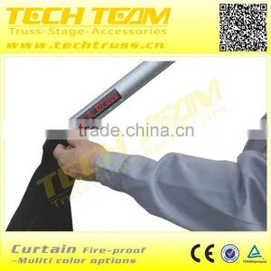 1.3m-2.1m Telescopic Cross-Bars Backdrop Pipe&Drape For Wedding Party thumbnail-1