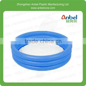 New 60" 3-Ring Pool Inflatable Kids Plastic Swimming Bathtub Paddling Ball Pool,Red And Blue thumbnail-3