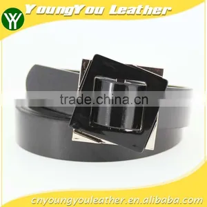 Women's ClassicPU Ladies Leather Belt With Gold Buckles for Jeans in Yiwu thumbnail-1