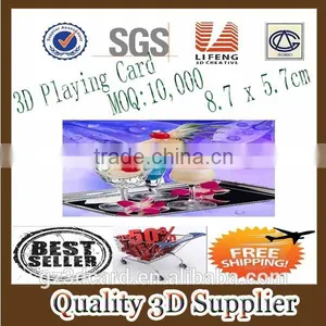 Guangzhou Lifeng Plastic Custom Playing Card With 3D Effect thumbnail-1