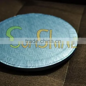 Wholesale Food Packaging Containers Rounded Cake Boards Blue thumbnail-2
