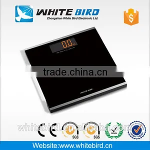 180kg /0.1kg Electronic Tempered Glass Digital Body Weighing Bathroom Scale thumbnail-1