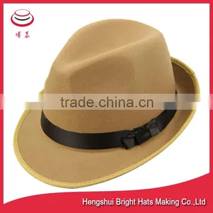 Customized Wool Felt Trilby Hat thumbnail-2