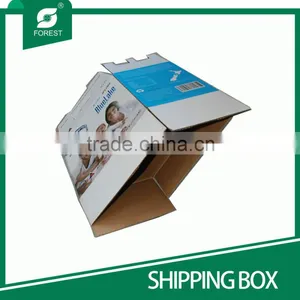 SPECIAL DESIGN BE FLUTE CORRUGATED SHIPPING MOVING BOX WITH MATT LAMINATED thumbnail-2