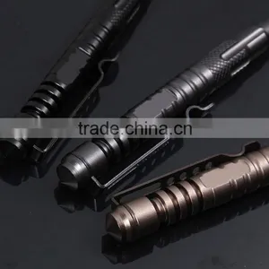 Newest Aviation Aluminum Alloy Writing Ballpoint Tactical Pen Self Defense With Emergency Hammer Easy Carry thumbnail-3