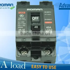 Rated Curent 40 Load, 2P-1E, MCCB, High Quality, New Type Circuit Breaker thumbnail-1
