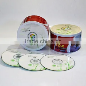 RISHENG Full Face White Inkjet Printable Cd-r Blank/CD-R 52X/Printable Disc thumbnail-3