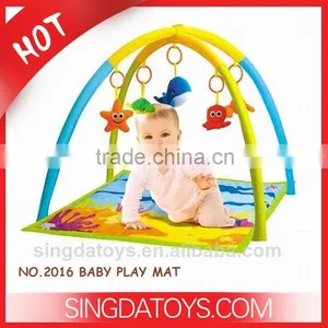Funny Baby Ocean Crawl Mat Baby Play Gym With Frame thumbnail-1