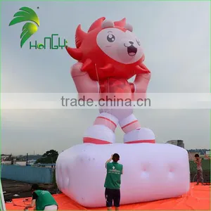 Giant Hongyi Factory Design PVC Advertising Promotion Mascot Inflatable Lion Shape thumbnail-1