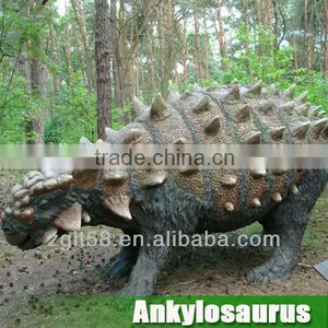 Best Selling Theme Park Robotic Dinosaur Ankylosaurus thumbnail-5