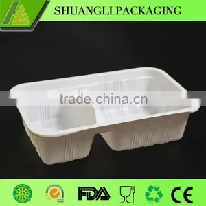 2 Compartments Plastic Food Container for Sale thumbnail-3