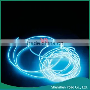 LED Flexible Lamp 3m 2-3mm Steel Wire Rope LED Strip Light With Controller Transparent Blue thumbnail-2