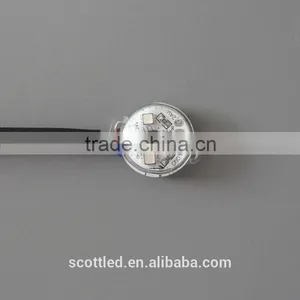 50mm Crystal Shell Body 360 Angle Led Ball Light Color Changing Led Ball Light thumbnail-5