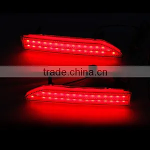 Red Tail Lamp Led Rear Bumper Lights Tail Brake Stop Light Motorcycle Rear Reflector for 09 CRV thumbnail-6