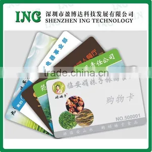 Blank PVC Plastic Card for Health Care Card Cr80 thumbnail-1