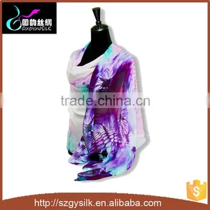 Fashion Chiffon Silk Shawl Scarf thumbnail-2