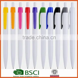 Promotion Cheap Best Writing Plastic Advertising Ball Pen Office & School Supplies thumbnail-2
