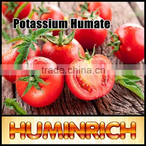 Huminrich Shenyang Black Shiny Crystal Potassium Humate Organic Fertilizer Silicon thumbnail-1