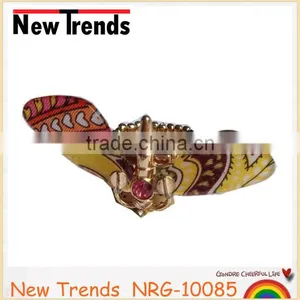 Colorful Crystal Stretch Dragonfly Finger Ring 2014 thumbnail-1