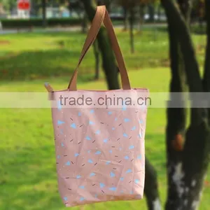 2016 Hot Selling Beach Tote Bag Cotton Canvas Beach Bag thumbnail-1