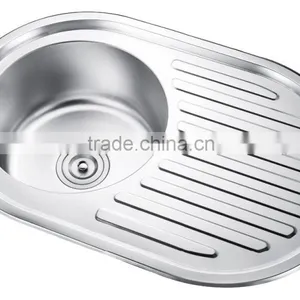 SC-108 Kitchenware With Drainer Heat Handmade Stainless Steel Sink Table thumbnail-3