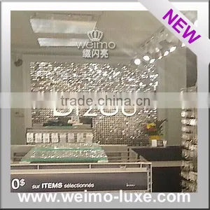 2015 Sequin Wall Panel For Silver Decorative Plastic Plates thumbnail-1