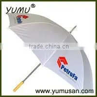Cheap Promotional Umbrella With Wood Handle thumbnail-2