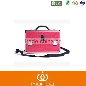Straps Aluminum Cosmetic Case/Makeup Box/Vanity Case thumbnail-1