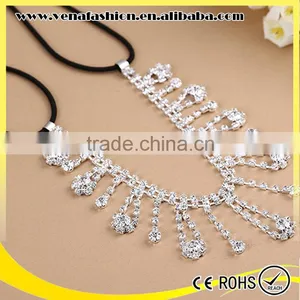 China Wholesale Crystal Headbands, Crystal Bridal Headband thumbnail-5