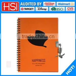 New Fashionable Locked Spiral Notebook thumbnail-1