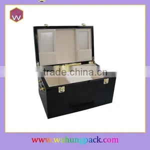 Wooden Cosmetic Perfume Box Manufacturer With Handle thumbnail-1
