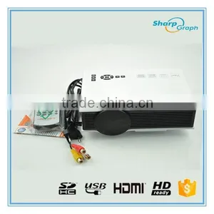 Wholesale Drop Shipping UNIC Mini Full HD LED Outdoor Projector UC40+ Portable 1080p Movie Home Theaters thumbnail-6