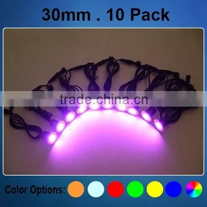 Hot Sale CE/RoHS/GS/SAA/UL Color Changing Stair Lights 10-Pack / IP65 Recessed Color Changing Stair Light Kits thumbnail-5