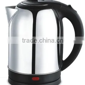 1.8L/2.0L Big Mouth Stainless Steel Electric Cordless Kettle thumbnail-1
