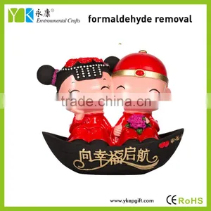 High Quality Home Decor Chinese Cartoon Character 3D Shape Wedding Gift thumbnail-1