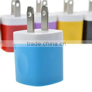 Mini Wall Charger USB, Micro USB Wall Charger for IPhone thumbnail-1