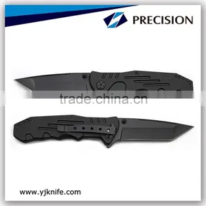 Black Color Aluminum Handle Pocket Lock Knife thumbnail-1