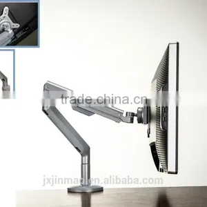 Diy Swing Arm Lcd Monitor Stand Swivel Bracket Aluminum Mounting Bracket Vesa Mount Clamp Spring Loading Arm thumbnail-5