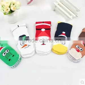 OEM Cheap Custom High Quality Fashion Cartoon Knitted Novelty Teens Sock thumbnail-1