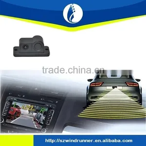 Integrated Car Rear View Camera With Visible Parking Sensor With Waterproof Car Camera thumbnail-3